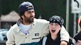 Billie Eilish puts on a VERY friendly display with actor Alex Wolff