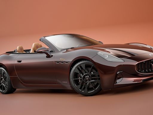 This All-Electric Maserati Convertible Is a One-of-a-Kind Ode to Tignanello Wine