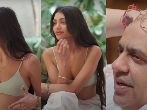 Alanna Panday’s dad schools her for wearing a bold outfit: ‘Did you forget to wear a top?’ Watch