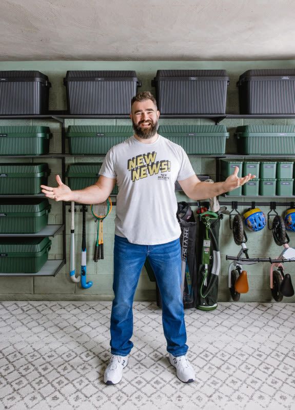 Kylie and Jason Kelce Got a Full Garage Makeover — And it's the Ultimate in Organization