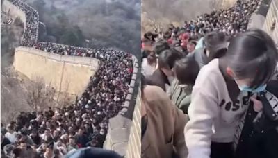 Viral Video Of A Crowded Great Wall Of China Begs The Question: Is Overtourism The Next Pandemic?