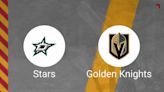 Stars vs. Golden Knights NHL Playoffs First Round Game 7 Injury Report Today - May 5