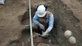 Peruvian workers find 8 mummies buried on a road leading to the country's only nuclear power plant