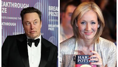 Elon Musk gives some advice to J.K. Rowling, suggesting she post 'interesting and positive content' on X