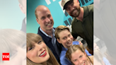 Taylor Swift's epic selfie with Prince William has a hidden message - Times of India