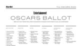 Make your picks for the 2024 Oscar winners with EW's printable ballot