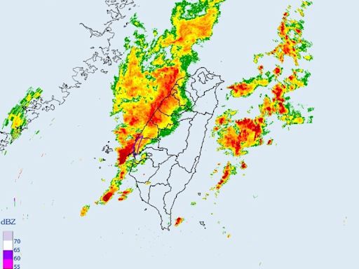 快訊／雨區擴大！大雷雨續轟3縣市 警戒持續半小時