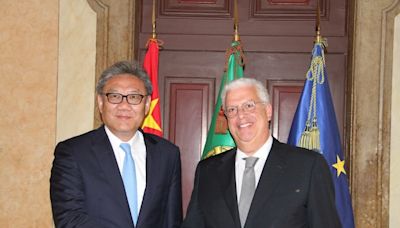 王文濤晤葡萄牙經濟部長 批歐洲保護措施干擾合作