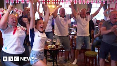 Yorkshire fans react to England's Euro 2024 semi-final win