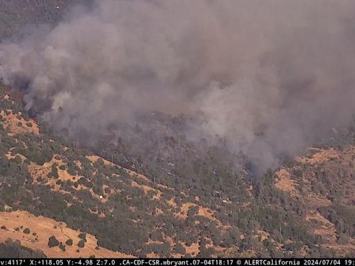 French Fire now burning in Mariposa County; prompting evacuations