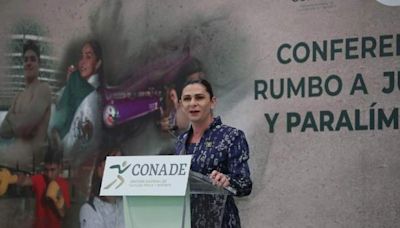 Asegura Ana Guevara que le gustaría seguir a cargo de Conade - Puebla