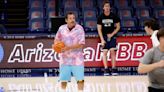 WATCH: Adam Sandler plays pickup basketball at McKale Center prior to Colorado-Arizona