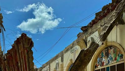 Colapsa techo de iglesia en Nuevo León