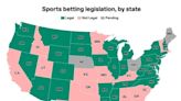 Sports gambling is on the rise: See every state where betting is legal or may soon be