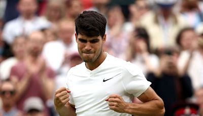 Carlos Alcaraz sobrevive a cinco sets ante Tiafoe para pasar a octavos de Wimbledon