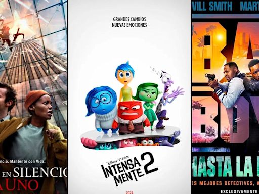 ¿Qué películas lideran la taquilla de la semana del 24 al 30 de junio?