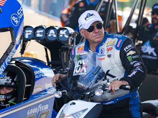 NHRA legend John Force remains hospitalized in Virginia following fiery crash