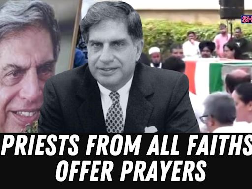 Ratan Tata's Funeral Marks An Emotional All-Religion Prayer Ceremony At NCPA - News18