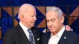 Biden is staying in the race for now to stick it to Netanyahu his advisors believe, according to a new report