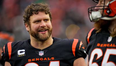 Another Bengals baby! Cincinnati center Ted Karras, wife Rachel welcome 10-pound girl