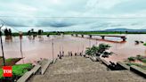 No rain in Kolhapur city, Panchaganga river level drops 3ft in 24 hours | Kolhapur News - Times of India