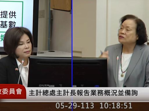 物價飛漲！主計長「必考題」：蚵仔麵線一碗多少錢？陳淑姿秒答