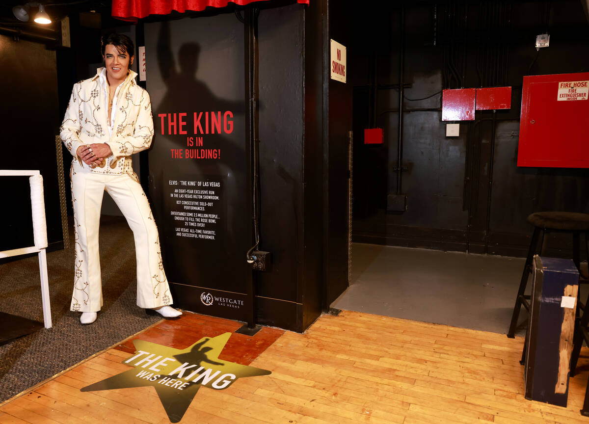 New Elvis show rocks his original Las Vegas hotel