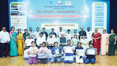 BAI distributes prizes to winners of Environment Month contest - Star of Mysore