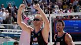 Chase Budinger, Miles Evans inspired by US support group in beach volleyball win