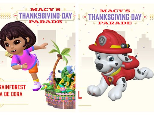 Macy’s Thanksgiving Day Parade 2024: Check out these 2 new balloons from Nickelodeon