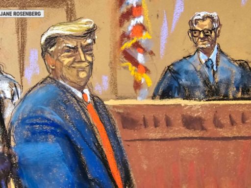 ‘I’m concerned’ – A courtroom sketch artist for Trump’s trial reflects on public feedback on her art