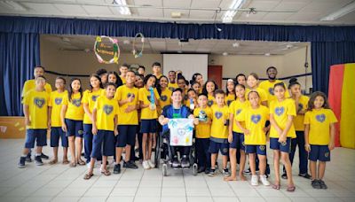 Atendidos pela LBV homenageiam atletas que vão para as Olimpíadas e Paralimpíadas de Paris