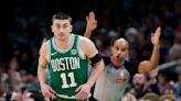 Payton Pritchard scores a career-high 31 points as Celtics rest starters and cruise past Hornets