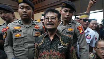 Former Indonesian agriculture minister sentenced to 10 years for corruption