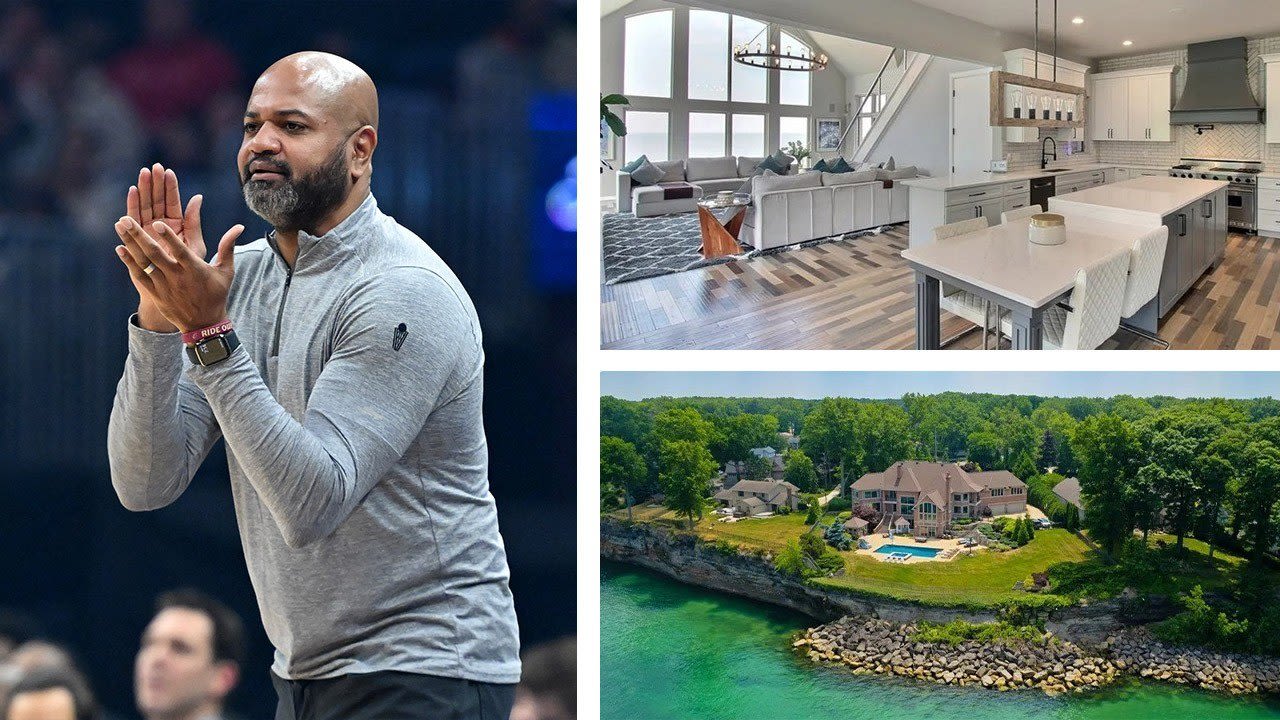 New Detroit Pistons Coach J.B. Bickerstaff Lists His Lakefront Mansion in Ohio for $5M