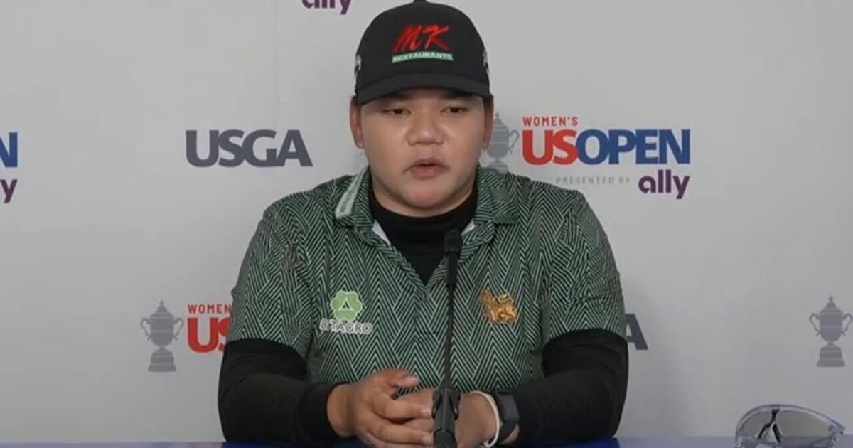 Surprise co-leader Wichanee Meechai handles ghosts and nerves with U.S. Women's Open title in sight