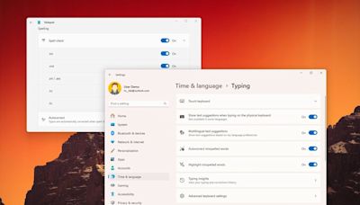 How to configure spell checker and autocorrect features on Windows 11