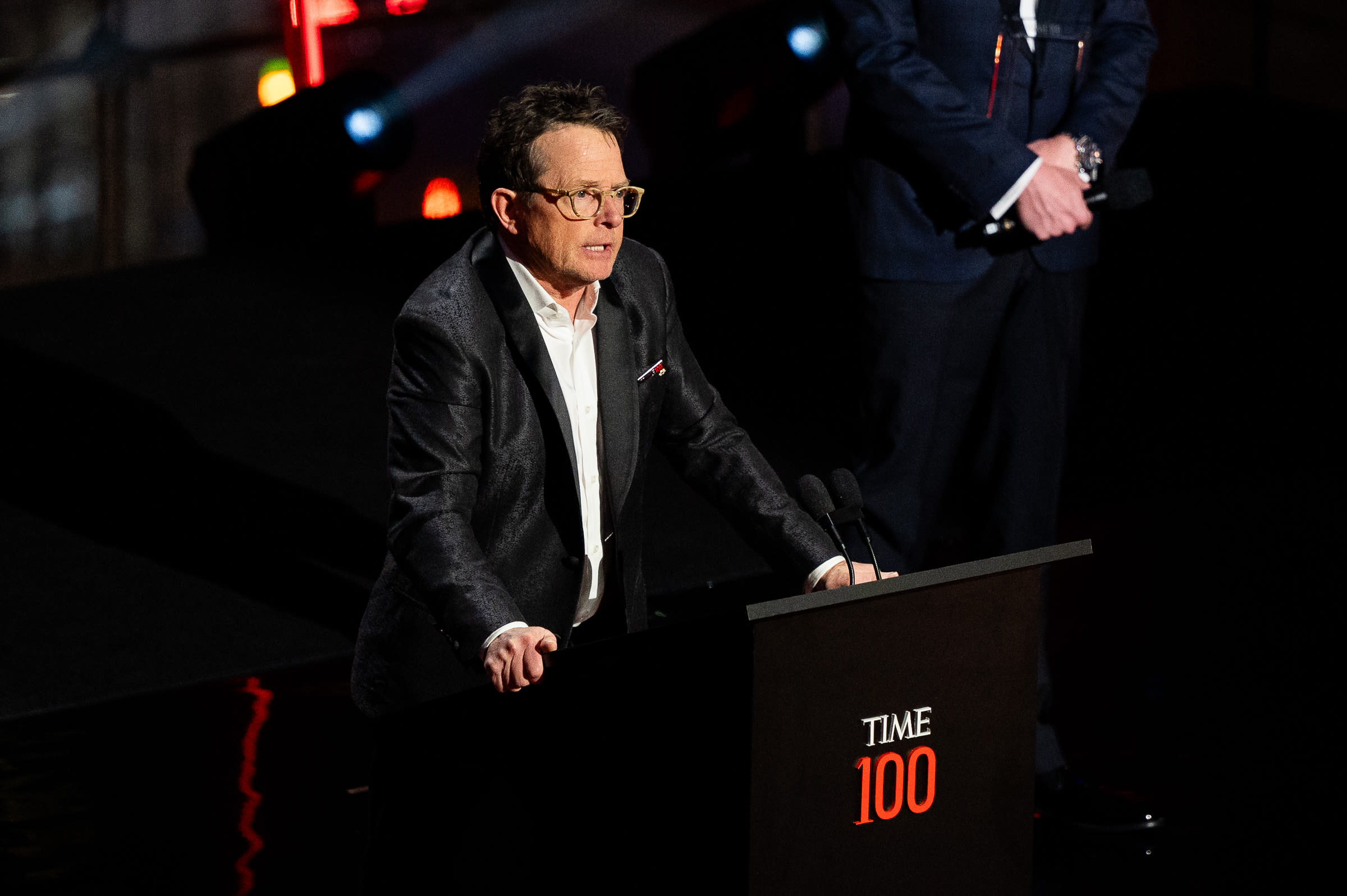 Michael J. Fox Accepts Impact Award at the 2024 TIME100 Gala