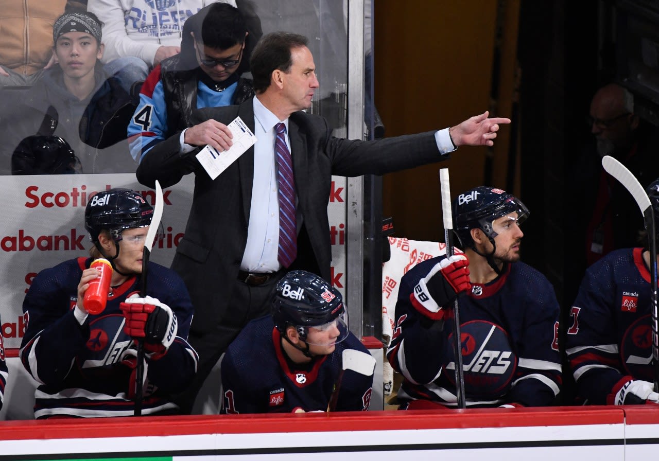 Winnipeg Jets promote associate coach Scott Arniel to head coach, replacing the retired Rick Bowness