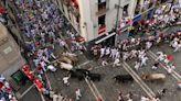 San Fermin Festival: Seven runners taken to hospital in penultimate day of running of the bulls