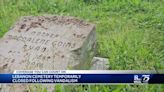 Police say York cemetery hit by vandals a second time