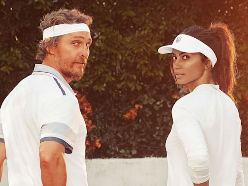 Camila and Matthew McConaughey Play Pickleball Pantless for Their Tequila Company — Watch!