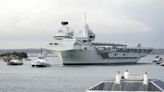 Ten sailors given medical check after fire on Royal Navy's HMS Queen Elizabeth