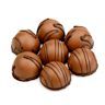 Creamy and indulgent truffles with a sweet and smooth milk chocolate ganache. Delightfully sweet flavor, sometimes coated in milk chocolate or dusted with cocoa for added richness.