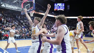 Lyon County basketball, sparked by Travis Perry, holds off Harlan County in Sweet 16 final