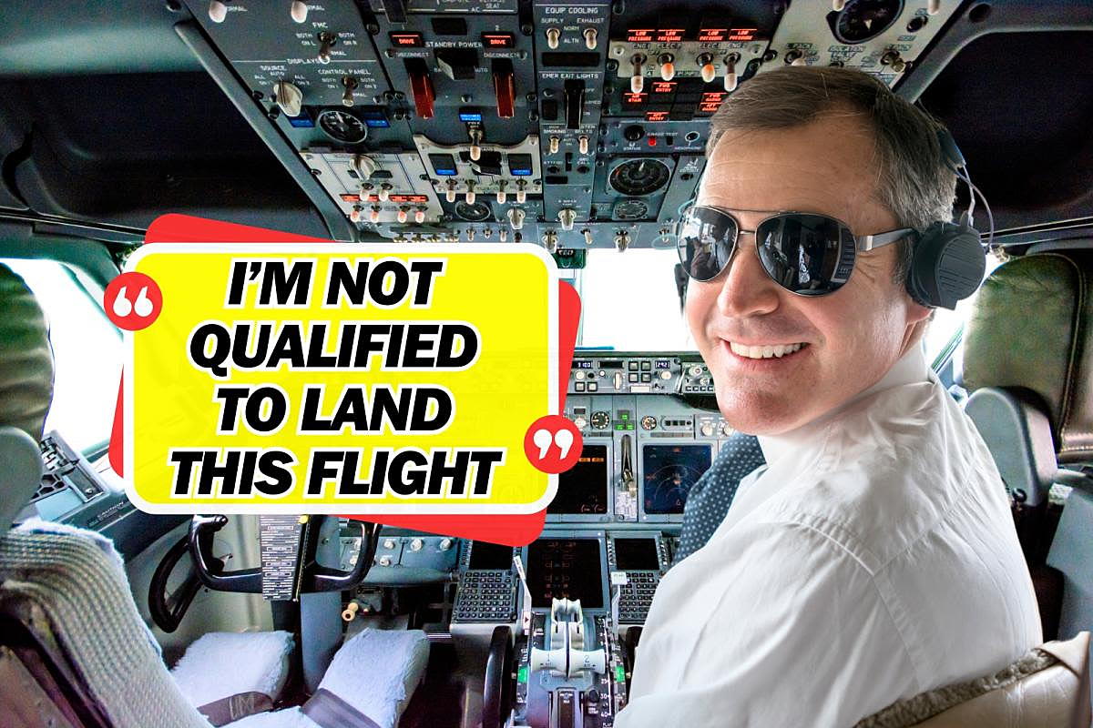 Pilot Announces 'I'm Not Qualified to Land This Flight' While in the Air