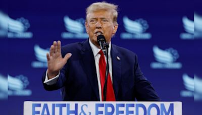 Trump Touches Briefly On Abortion In Address To Christian Group, Says...