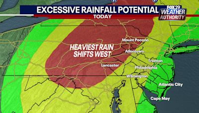 Live updates: Debby remnants prompt Tornado Watch for Philadelphia area Friday