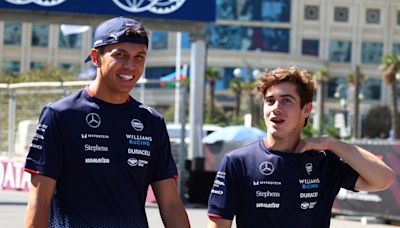 Franco Colapinto, el primer desafío que se le presenta a Alex Albon desde su llegada al equipo Williams de Fórmula 1