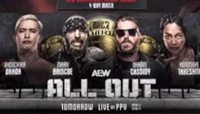 Orange Cassidy, Mark Briscoe, And Konosuke Takeshita Qualify For AEW Continental Title Match At AEW All Out